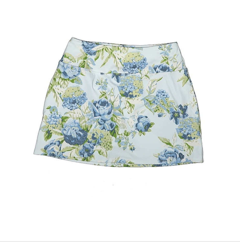 Laura Ashley Cream A-Line Mini Skort Casual